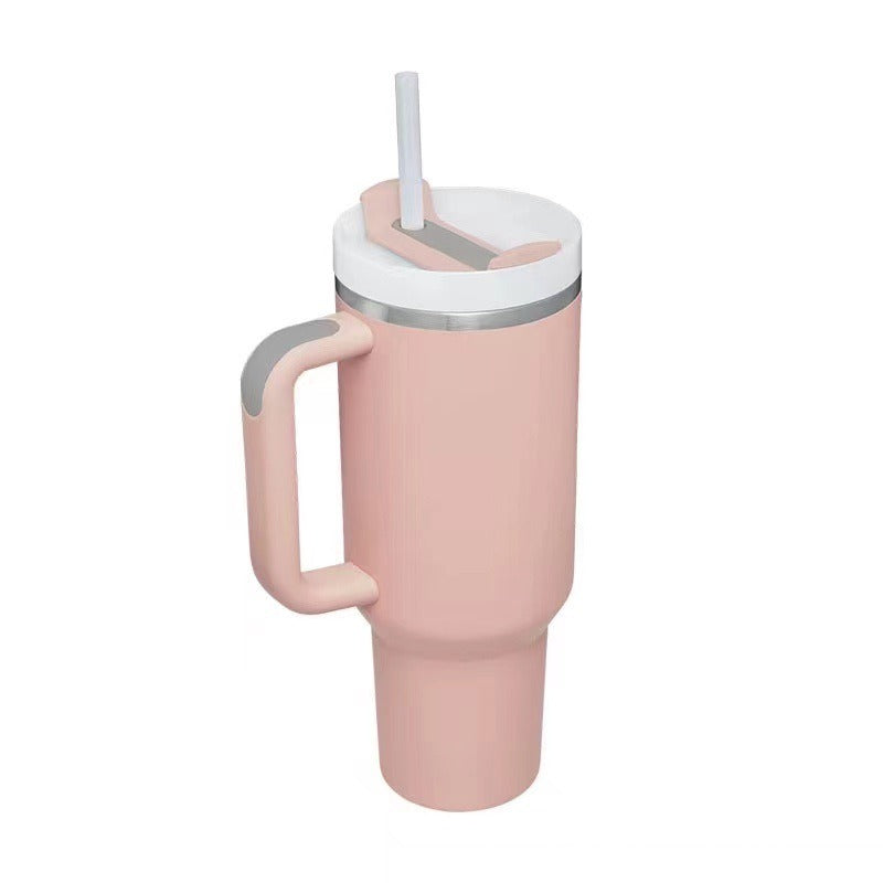 Wholesale 2nd Generation 40oz Ice Cup Silicone Handle Rubber Paint Stainless Steel Thermos Cup